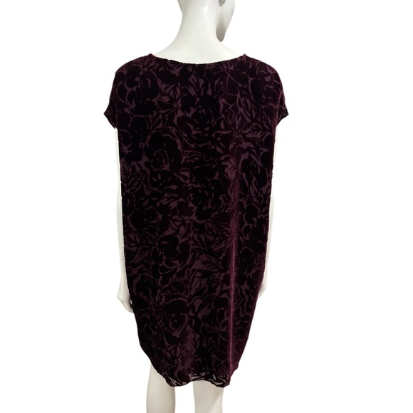 Aritzia Wilfred Bouchette Velvet Burnout Dress - Picture 2 of 10